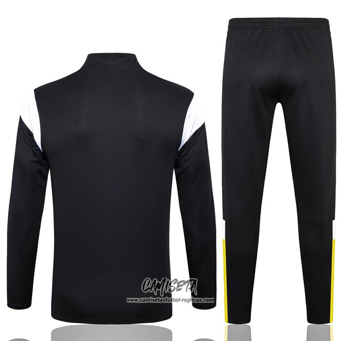 Chandal de Sudadera del Borussia Dortmund 2023-2024 Negro